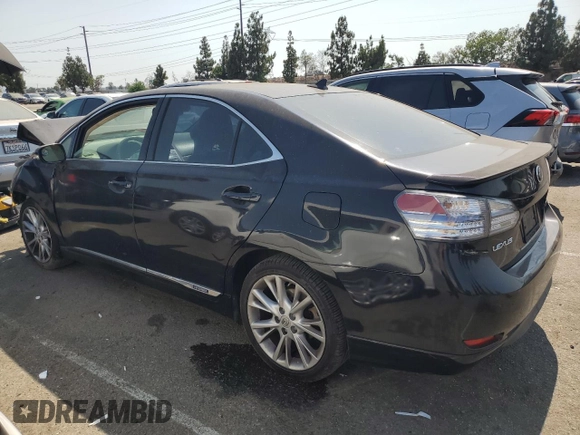 2010 Lexus HS 250h with VIN JTHBB1BA3A2006006, listed as a Copart auction lot 64557664 with 193,900 mi miles and Salvage Title. Bid and sale history available at DreamBid. Image 2.