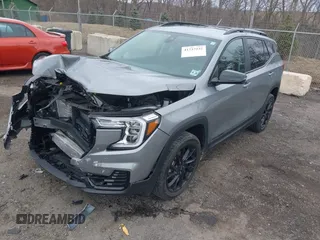 2023 GMC Terrain SLE with VIN 3GKALTEG6PL211353, listed as a IAAI auction lot 41737232 with 15,572 mi miles and . Bid and sale history available at carsss.com. Image 2.
