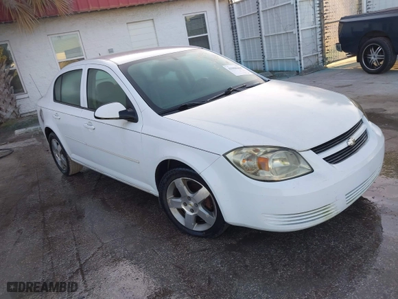 2010 Chevrolet Cobalt LT w/1LT with VIN 1G1AD5F59A7144348, listed as a IAAI auction lot 41906366 with 156,935 mi miles. Bid and sale history available at carsss.com. Image 1.