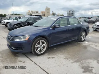 2014 Volkswagen Passat SE z VIN 1VWBN7A36EC090589, wystawiony jako Copart lot #65487635 z przebiegiem 158 778 mil mil oraz Czysty tytuł • Clean title. Historia ofert i sprzedaży dostępna na DreamBid. Obrazek 1.