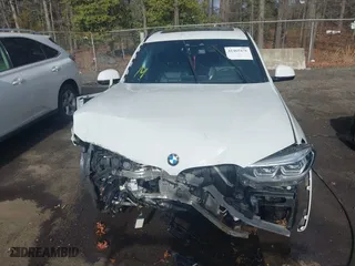 2021 BMW X3 M40i with VIN 5UXTY9C02M9E56106, listed as a IAAI auction lot 41465476 with 1 mi miles. Bid and sale history available at carsss.com. Image 10.