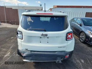 2016 Jeep Renegade Limited with VIN ZACCJADT2GPD14676, listed as a Copart auction lot 65989335 with 93,171 mi miles and Clean title. Bid and sale history available at DreamBid. Image 6.