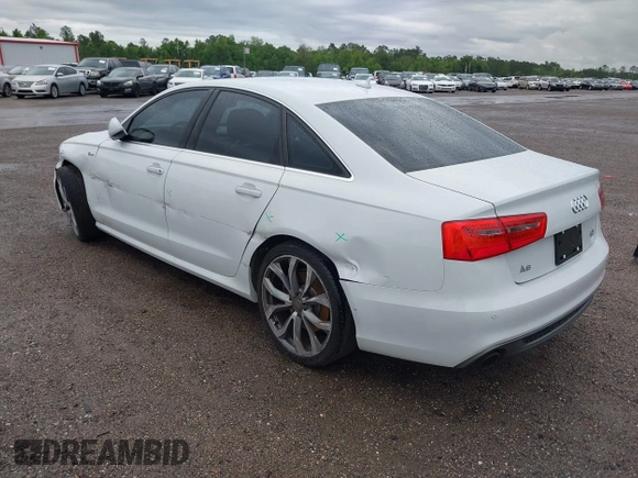 2013 Audi A6 Prestige with VIN WAUHGAFC2DN153202, listed as a IAAI auction lot 42242052 with 163,295 mi miles and . Bid and sale history available at DreamBid. Image 3.