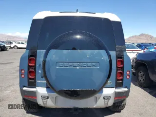2023 Land Rover Defender SE with VIN SALEP7EU1P2207252, listed as a Copart auction lot 49336395 with 20,179 mi miles and Salvage title. Bid and sale history available at DreamBid. Image 6.