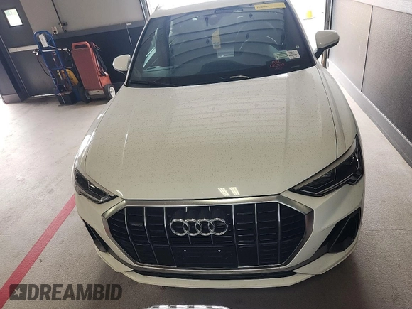 2023 Audi Q3 S line Premium with VIN WA1DECF38P1107608, listed as a IAAI auction lot 42731409 with 45,002 mi miles and . Bid and sale history available at DreamBid. Image 20.
