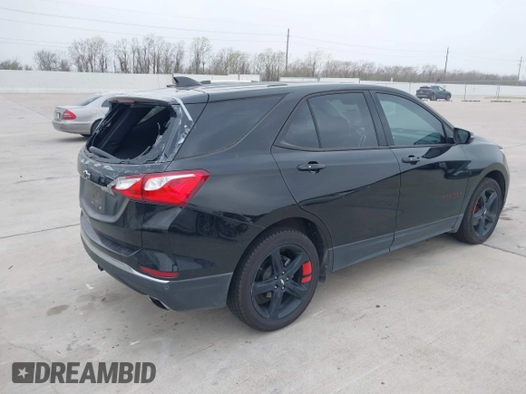 2019 Chevrolet Equinox LT with VIN 2GNAXLEX6K6241649, listed as a IAAI auction lot 41758544 with 82,813 mi miles and . Bid and sale history available at DreamBid. Image 4.