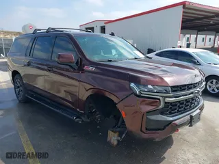 2022 Chevrolet Suburban Z71 with VIN 1GNSKDKD6NR153339, listed as a IAAI auction lot 41446443 with 49,261 mi miles. Bid and sale history available at carsss.com. Image 1.