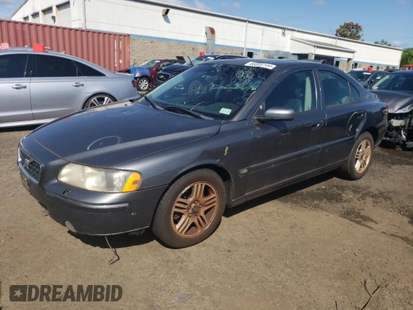 2005 Volvo S60 with VIN YV1RH592652460108, listed as a Copart auction lot 66846144 with 97,005 mi miles and Salvage Title. Bid and sale history available at carsss.com. Image 1.