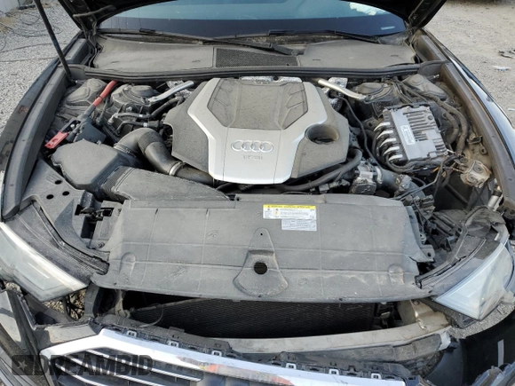 2019 Audi A6 Premium with VIN WAUK2AF2XKN035505, listed as a Copart auction lot 63650464 with 56,049 mi miles and Salvage Title. Bid and sale history available at carsss.com. Image 11.