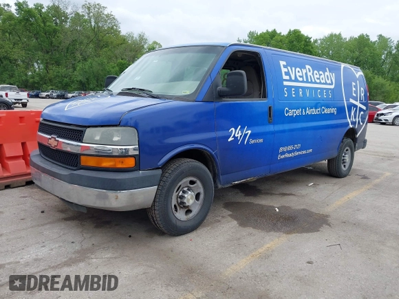 2006 Chevrolet Express Cargo with VIN 1GCGG29U661245562, listed as a IAAI auction lot 42153119 with 244,447 mi miles and . Bid and sale history available at DreamBid. Image 2.