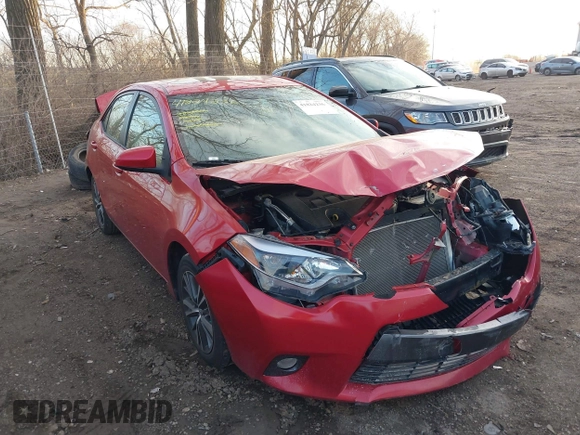 2016 Toyota Corolla L with VIN 2T1BURHE1GC632068, listed as a IAAI auction lot 41824236 with 91,993 mi miles and . Bid and sale history available at DreamBid. Image 1.