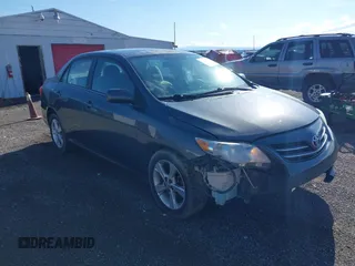 2013 Toyota Corolla L with VIN 2T1BU4EE9DC002558, listed as a IAAI auction lot 39670419 with 198,102 mi miles and . Bid and sale history available at DreamBid. Image 1.