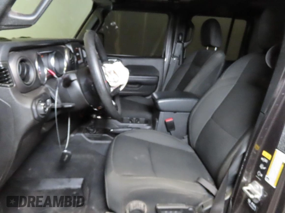 2023 Jeep Gladiator Freedom with VIN 1C6JJTAG9PL557861, listed as a Copart auction lot 56429485 with 44,716 mi miles and Salvage title. Bid and sale history available at DreamBid. Image 9.
