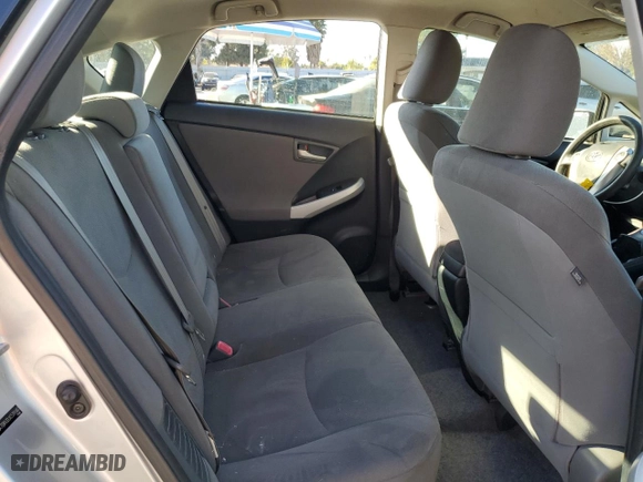 2012 Toyota Prius One with VIN JTDKN3DUXC5391447, listed as a Copart auction lot 46944155 with 123,901 mi miles and Salvage Title. Bid and sale history available at carsss.com. Image 10.