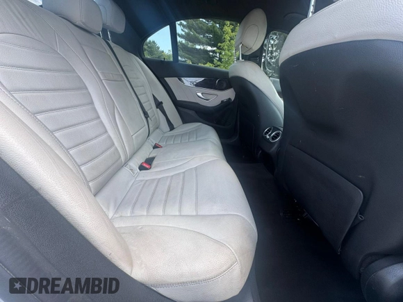 2017 Mercedes-Benz C 43 AMG with VIN 55SWF6EB9HU220691, listed as a Copart auction lot 65437375 with 104,010 mi miles and Clean title. Bid and sale history available at DreamBid. Image 5.
