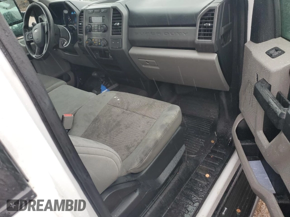 2017 Ford F-250 XL with VIN 1FDBF2B67HEB80026, listed as a Copart auction lot 55969905 with 88,917 mi miles and Salvage title. Bid and sale history available at DreamBid. Image 8.