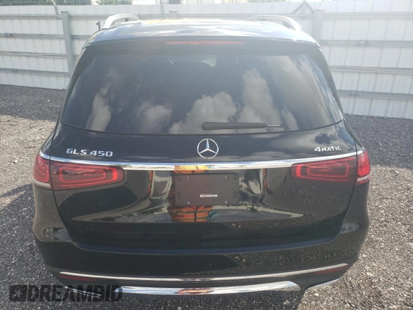 2022 Mercedes-Benz GLS with VIN 4JGFF5KE2NA708911, listed as a Copart auction lot 67194453 with 26,465 mi miles. Bid and sale history available at carsss.com. Image 6.