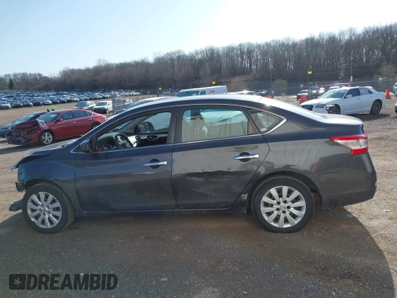 2014 Nissan Sentra SV with VIN 1N4AB7AP5EN852329, listed as a IAAI auction lot 41894519 with 181,414 mi miles and . Bid and sale history available at DreamBid. Image 15.