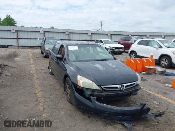 2006 Honda Accord EX-L z VIN 1HGCM56896A061279, wystawiony jako IAAI lot #42257108 z przebiegiem 398 000 mil mil oraz . Historia ofert i sprzedaży dostępna na DreamBid. Obrazek 1.