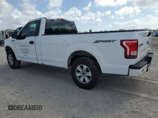 2016 Ford F-150 XL with VIN 1FTMF1C8XGKD85931, listed as a Copart auction lot 51769195 with 182,856 mi miles and Salvage Title. Bid and sale history available at DreamBid. Image 2.