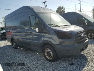 2020 Ford Transit Cargo with VIN 1FTBR3X83LKA72217, listed as a Copart auction lot 51343525 with 70,725 mi miles and Salvage Title. Bid and sale history available at carsss.com. Image 4.