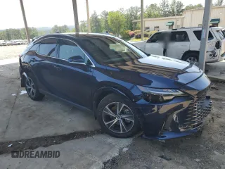 2023 Lexus RX 350h with VIN 2T2BBMCA7PC018442, listed as a Copart auction lot 54478995 with 18,784 mi miles and Salvage title. Bid and sale history available at DreamBid. Image 4.