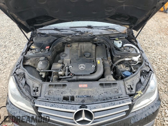 2014 Mercedes-Benz C 250 Sport with VIN WDDGF4HB5EA937668, listed as a Copart auction lot 60544955 with 213,372 mi miles and Salvage title. Bid and sale history available at DreamBid. Image 11.