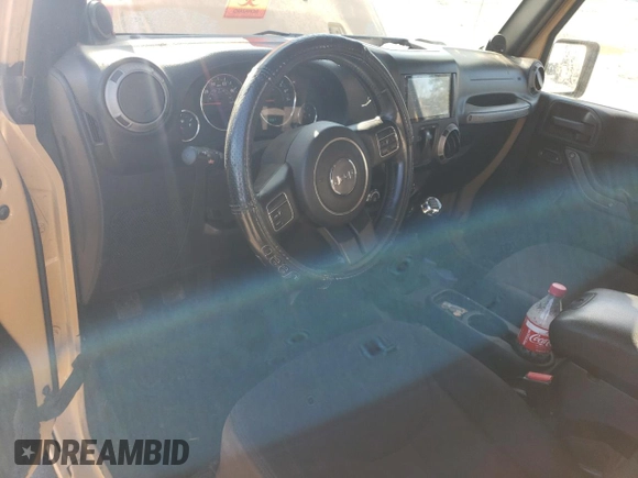 2013 Jeep Wrangler Sport with VIN 1C4AJWAG5DL638636, listed as a Copart auction lot 45197865 with 127,587 mi miles and Salvage title. Bid and sale history available at DreamBid. Image 8.