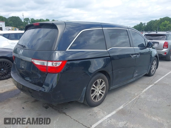 2011 Honda Odyssey EX-L с VIN 5FNRL5H68BB038486, выставлен на аукционе IAAI как лот 42380430 с пробегом 369 559 миль миль и . История ставок и продаж доступна на DreamBid. Изображение 4.