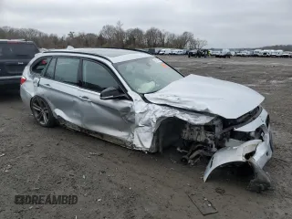 2014 BMW 3 Series 328d xDrive with VIN WBA3K5C57EKT33980, listed as a Copart auction lot 53123495 with Not provided miles and Clean title. Bid and sale history available at DreamBid. Image 4.