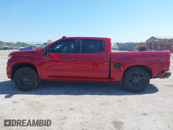2025 Chevrolet Silverado 1500 RST with VIN 3GCPADED5SG204239, listed as a IAAI auction lot 42055666 with 496 mi miles and . Bid and sale history available at DreamBid. Image 14.