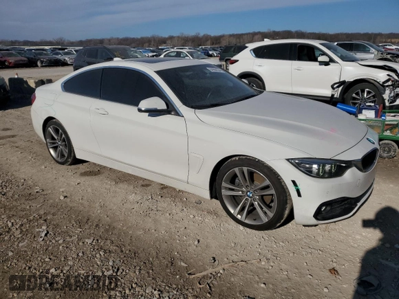2018 BMW 4 Series 430i with VIN WBA4W3C57JAE99559, listed as a Copart auction lot 84984534 with 60,620 mi miles and Salvage Title. Bid and sale history available at DreamBid. Image 4.