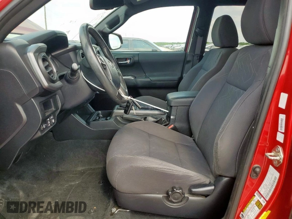 2017 Toyota Tacoma SR5 with VIN 3TMAZ5CN9HM047177, listed as a Copart auction lot 53431405 with 85,045 mi miles and Salvage Title. Bid and sale history available at DreamBid. Image 7.