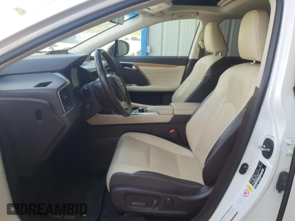 2019 Lexus RX 350L Premium with VIN JTJDZKCA8K2019293, listed as a Copart auction lot 58758245 with 135,591 mi miles and Salvage title. Bid and sale history available at DreamBid. Image 7.