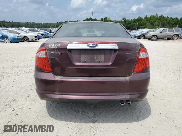 2011 Ford Fusion SEL with VIN 3FAHP0JA7BR275752, listed as a Copart auction lot 54543545 with 118,981 mi miles and Clean Title. Bid and sale history available at carsss.com. Image 6.