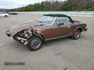 1980 FIAT 124 Spider z VIN 124CS20160764, wystawiony jako Copart lot #69708634 z przebiegiem 64 421 mil mil oraz Szkoda całkowita • Salvage title. Historia ofert i sprzedaży dostępna na DreamBid. Obrazek 1.