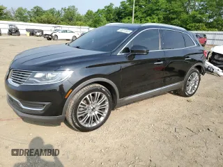 2017 Lincoln MKX Reserve with VIN 2LMPJ8LR5HBL48181, listed as a Copart auction lot 60051805 with 104,625 mi miles and Salvage title. Bid and sale history available at DreamBid. Image 1.