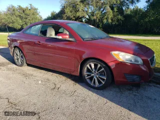 2013 Volvo C70 T5 with VIN YV1672MC9DJ142699, listed as a Copart auction lot 74627884 with 0 mi miles and Salvage Title. Bid and sale history available at carsss.com. Image 4.
