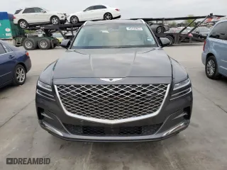 2021 Genesis GV80 with VIN KMUHBDSB8MU063314, listed as a Copart auction lot 45705823 with 17,546 mi miles. Bid and sale history available at carsss.com. Image 5.