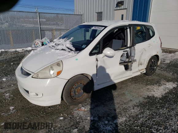 2008 Honda Fit Sport with VIN JHMGD38698S805121, listed as a Copart auction lot 79439443 with 175,783 mi miles and Clean Title. Bid and sale history available at carsss.com. Image 1.