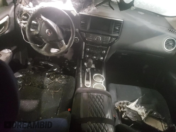 2016 Nissan Pathfinder SV with VIN 5N1AR2MM1GC649250, listed as a Copart auction lot 89084995 with 0 mi miles and Non Repairable. Bid and sale history available at carsss.com. Image 8.