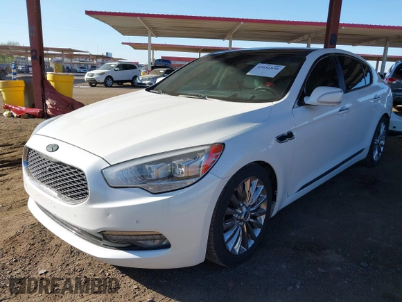2015 Kia K900 Luxury with VIN KNALW4D45F6017623, listed as a IAAI auction lot 42451838 with 96,225 mi miles and . Bid and sale history available at DreamBid. Image 18.