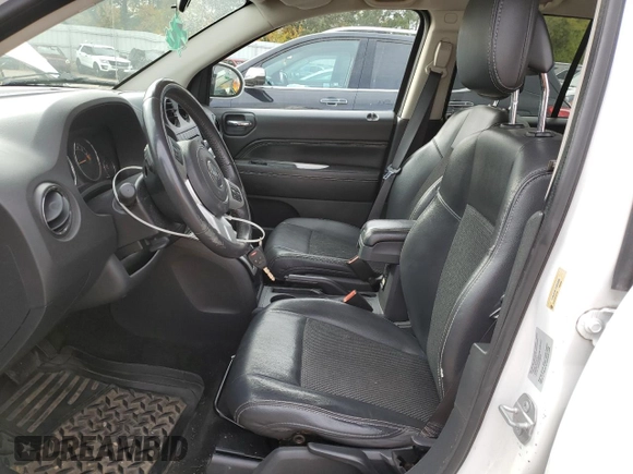 2015 Jeep Compass Latitude with VIN 1C4NJCEB1FD203480, listed as a Copart auction lot 78020304 with 94,030 mi miles and Salvage Title. Bid and sale history available at carsss.com. Image 7.