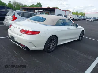 2017 Mercedes-Benz S 550 with VIN WDDXK8CB9HA023566, listed as a IAAI auction lot 42115419 with 45,721 mi miles and . Bid and sale history available at DreamBid. Image 4.