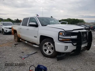 2018 Chevrolet Silverado 1500 LT with VIN 3GCUKREC6JG548889, listed as a Copart auction lot 78987104 with 41,509 mi miles and Salvage Title. Bid and sale history available at DreamBid. Image 4.