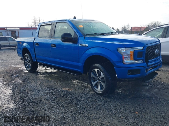 2020 Ford F-150 XL with VIN 1FTEW1E50LFB51775, listed as a IAAI auction lot 41706338 with 35,500 mi miles and . Bid and sale history available at DreamBid. Image 1.