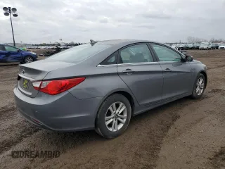 2011 Hyundai Sonata GLS with VIN 5NPEB4AC1BH151659, listed as a Copart auction lot 47637095 with 126,333 mi miles and Salvage Title. Bid and sale history available at carsss.com. Image 3.
