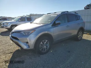 2017 Toyota RAV4 Hybrid XLE with VIN JTMRJREV7HD079393, listed as a Copart auction lot 41797315 with 76,992 mi miles and Salvage Title. Bid and sale history available at carsss.com. Image 1.