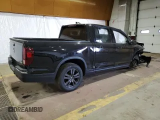 2020 Honda Ridgeline Sport with VIN 5FPYK3F16LB023763, listed as a Copart auction lot 71100094 with Not provided miles and Salvage title. Bid and sale history available at DreamBid. Image 3.