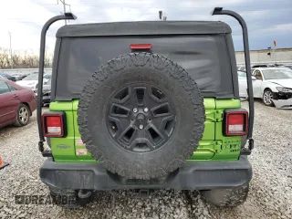 2018 Jeep Wrangler Sport with VIN 1C4GJXAN1JW262204, listed as a Copart auction lot 46809145 with 79,732 mi miles and Salvage title. Bid and sale history available at DreamBid. Image 6.